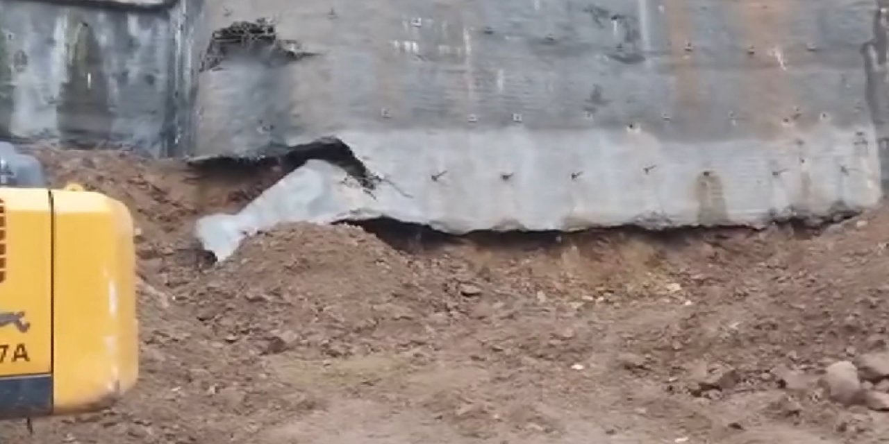 Eyüpsultan'da Korkutan Çökme - 1