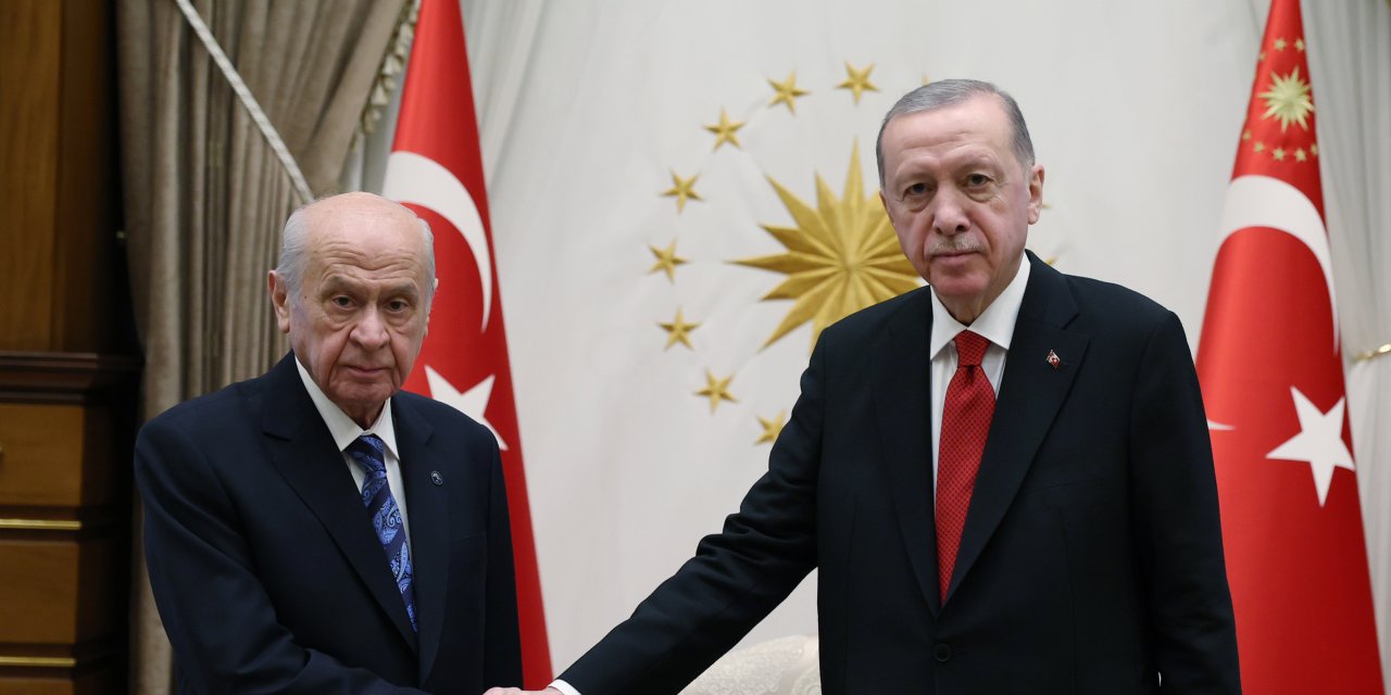 Cumhurbaşkanı Erdoğan, Bahçeli İle Görüştü