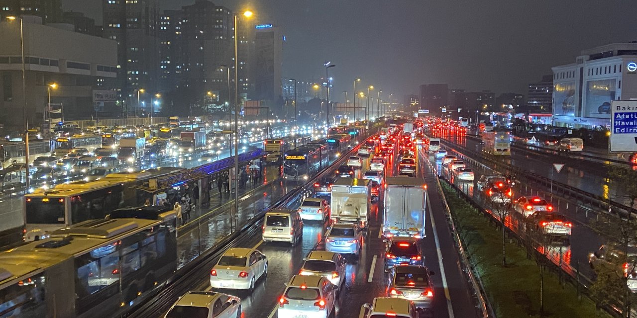 İstanbul'da Trafik Yoğunluğu
