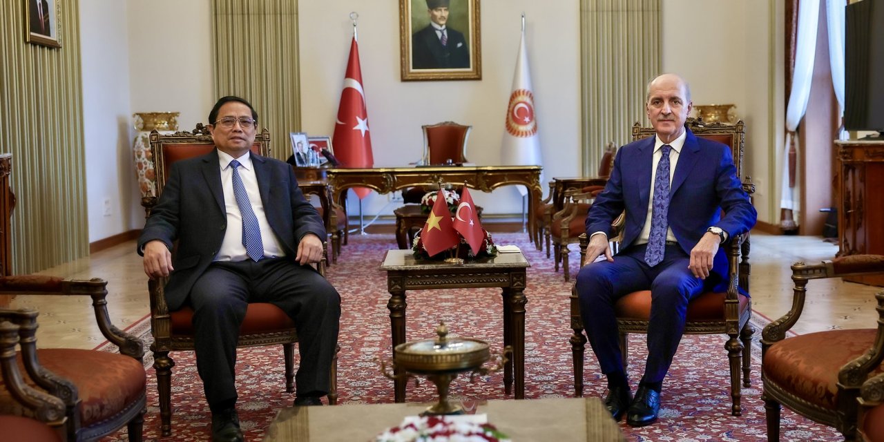 Numan Kurtulmuş, Vietnam Başbakanı Chinh İle Tbmm'de Görüştü