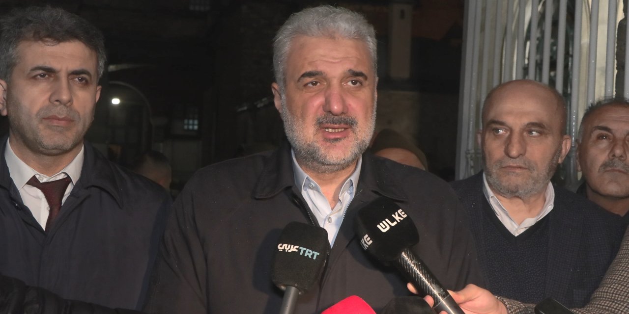 Ayasofya Camii'nde Filistin Halkıyla Uluslararası Dayanışma Günü Buluşması