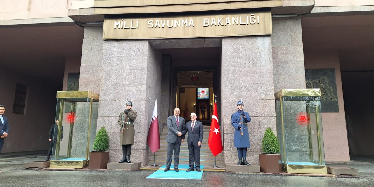 Bakan Güler, Katar Savunma Bakanı Al Attiyah İle Görüştü