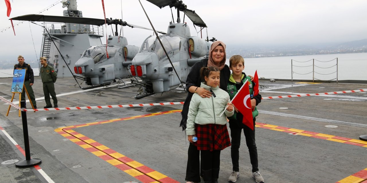 Tcg Anadolu, Kocaeli’de Ziyarete Açıldı