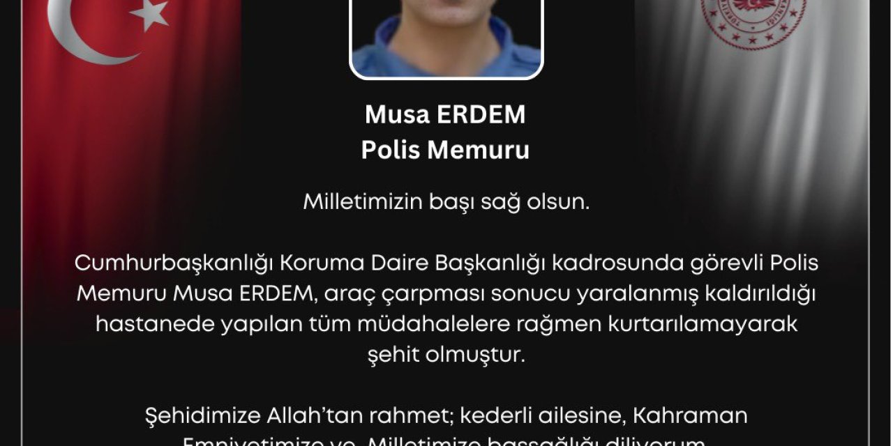 Bakan Göktaş'ın Koruma Polisi, Trafik Kazasında Şehit Oldu (2)