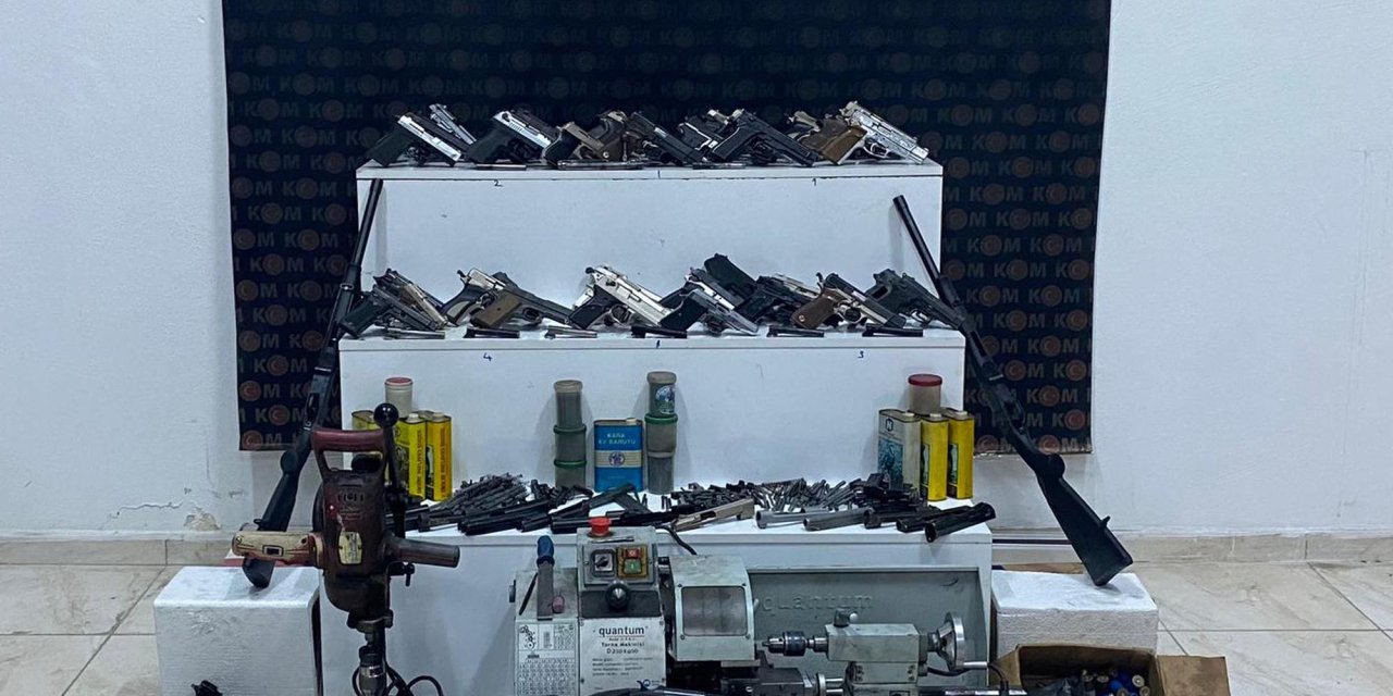 Kars’ta  Kaçak Silah İmalathanesine Operasyon; 2 Gözaltı