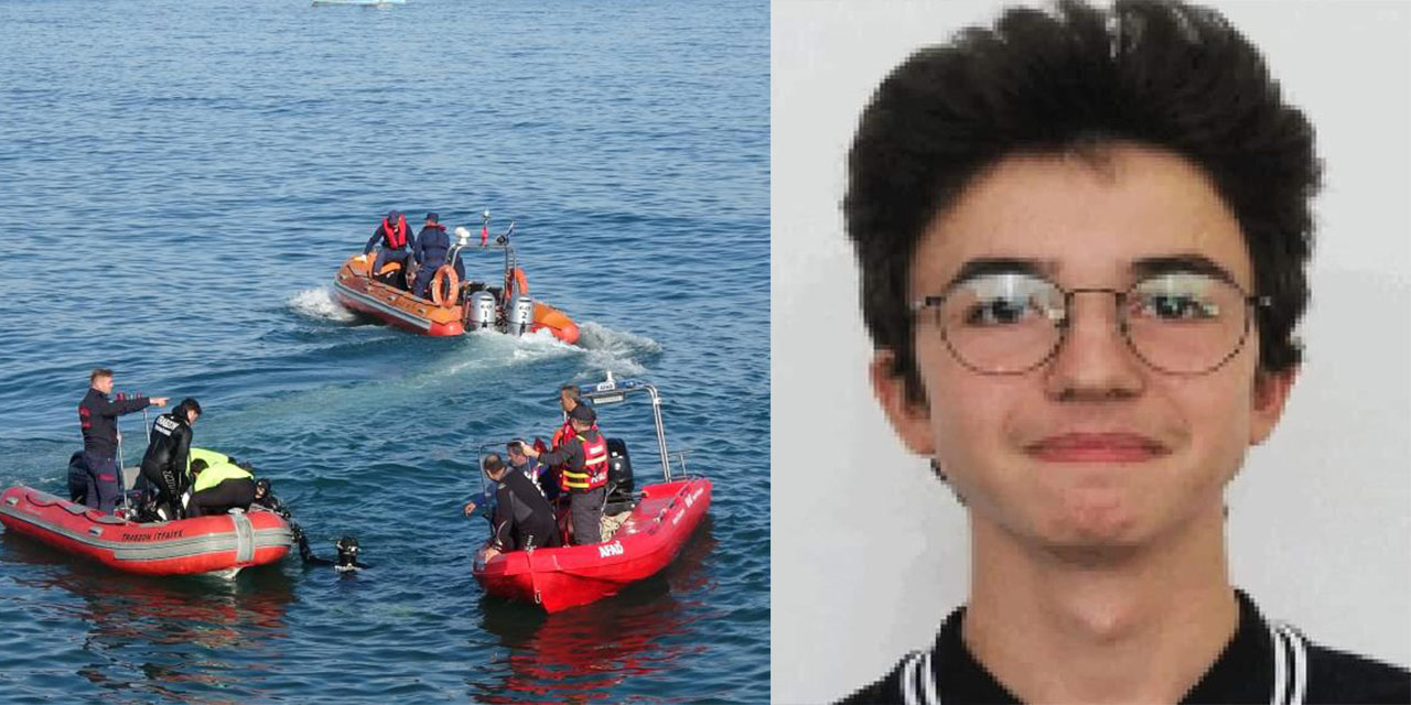 Trabzon'da denizde kaybolan 2 liseliden birinin cansız bedenine ulaşıldı