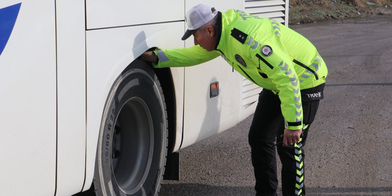 Ankara'da Kış Lastiği Denetimi