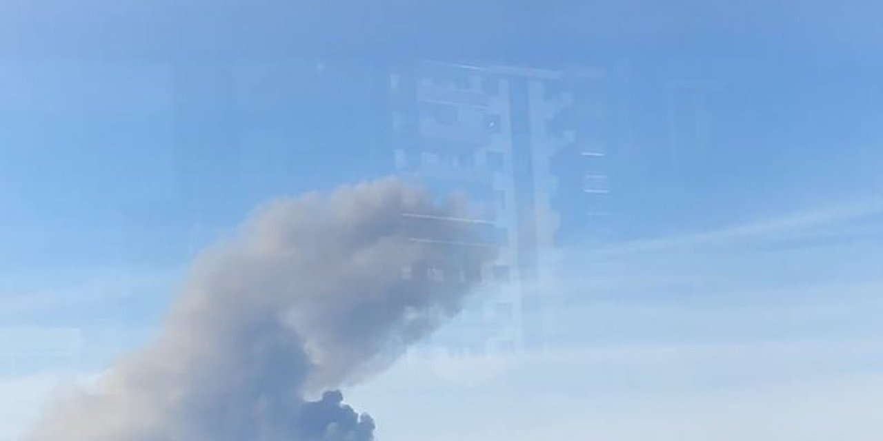 Giresun’da Fabrikada Yangın