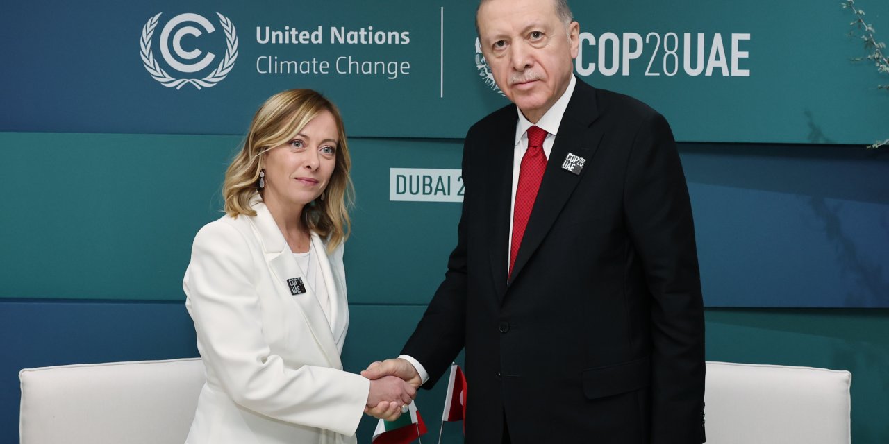 Erdoğan, İtalya Başbakanı Meloni İle Bir Araya Geldi