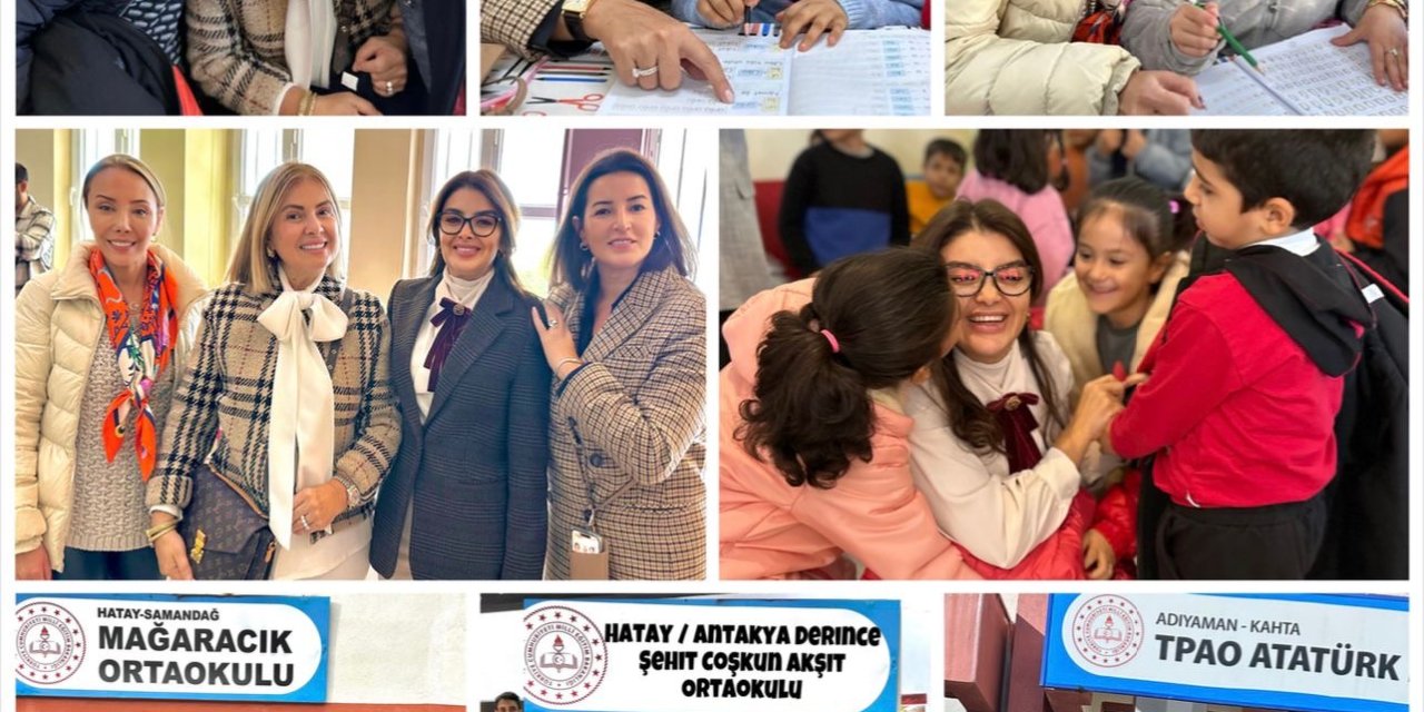 Tüdip’den Adıyaman Ve Hatay’daki İhtiyaç Sahibi Çocuklara Ziyaret