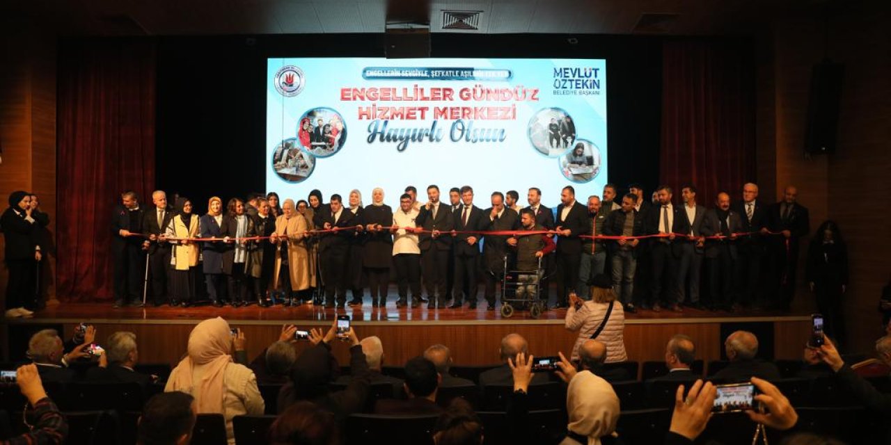 Kağıthane'de Engelliler Gündüz Hizmet Merkezi Açıldı