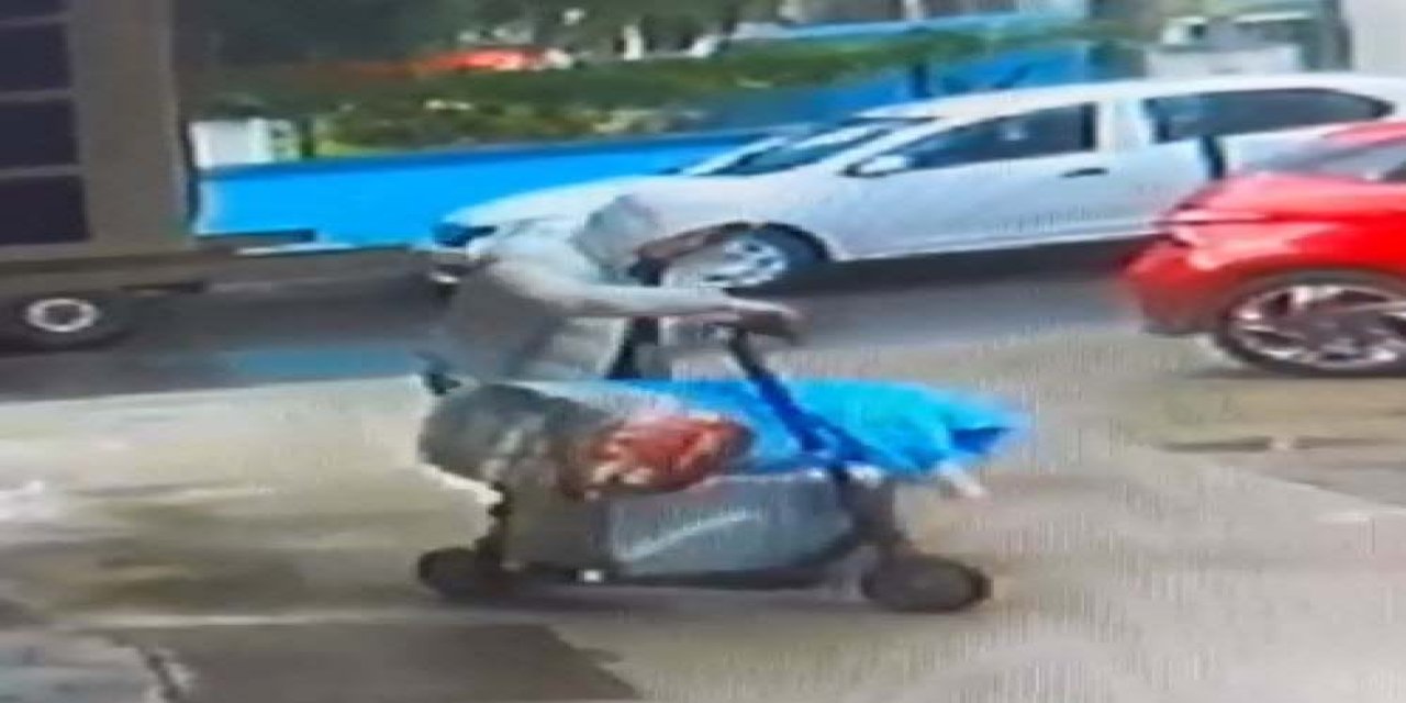 İzmir'de Apartmandan Hırsızlık Kamera