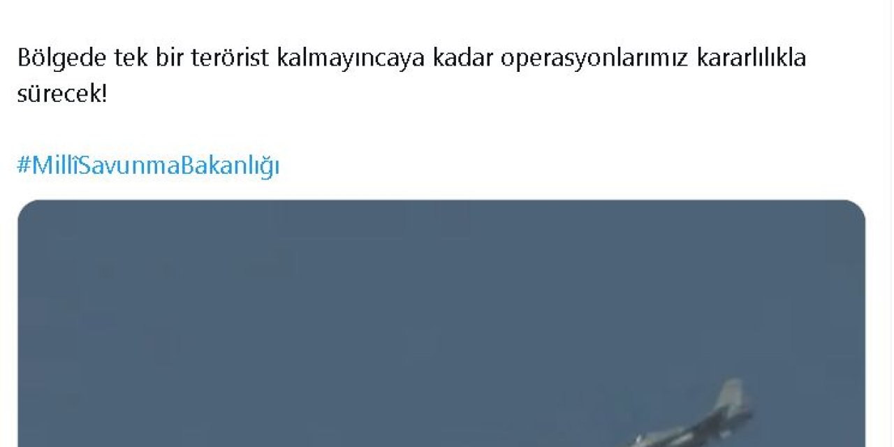 Msb: Pençe- Kilit Bölgesinde 2 Terörist Etkisiz Hale Getirildi