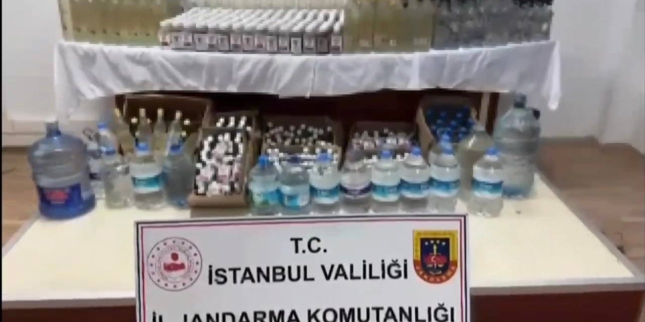 Jandarma'dan Sahte İçki Operasyonu