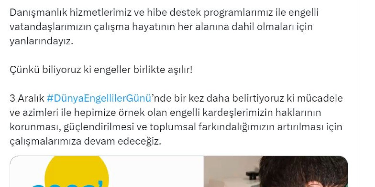 Bakan Işıkhan: 463 Bin 270 Engelli Vatandaşı İşe Yerleştirdik