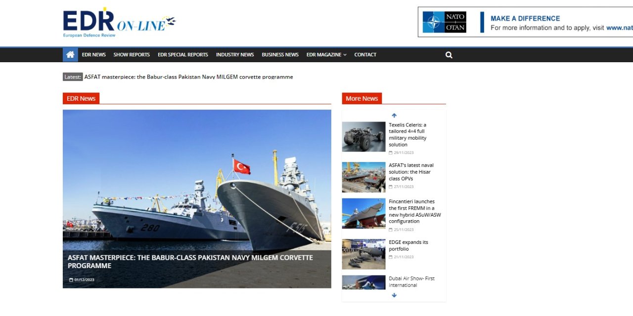 Batı Medyasından Mill Savunma Bakanlığı Şirketine Övgü