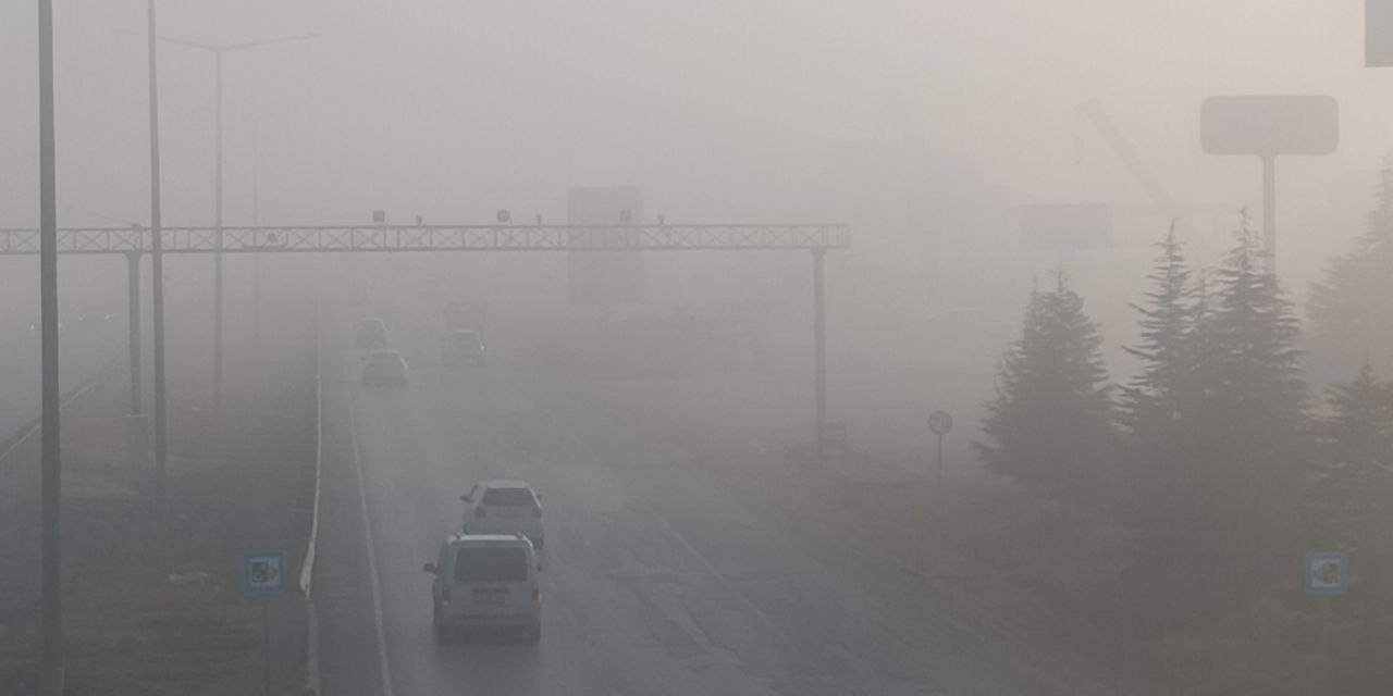 Kırıkkale'de Yoğun Sis