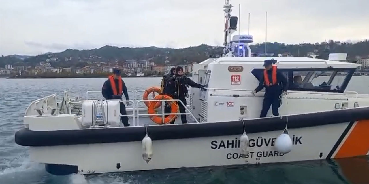 Rize'de Dalgalara Kapılan Kadını Arama Çalışmalarında 8'inci Gün