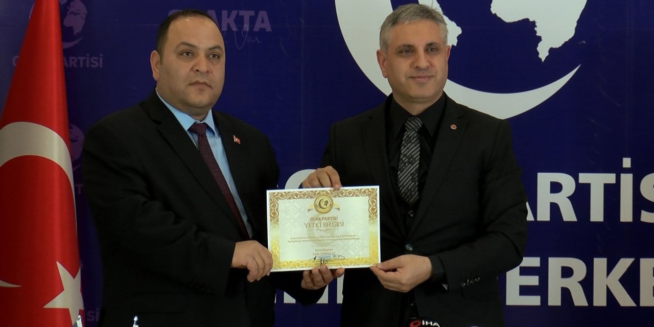 Ocak Partisi Dış İlişkilerden Sorumlu Genel Başkan Yardımcılığına Şerif Bozkurt Atandı