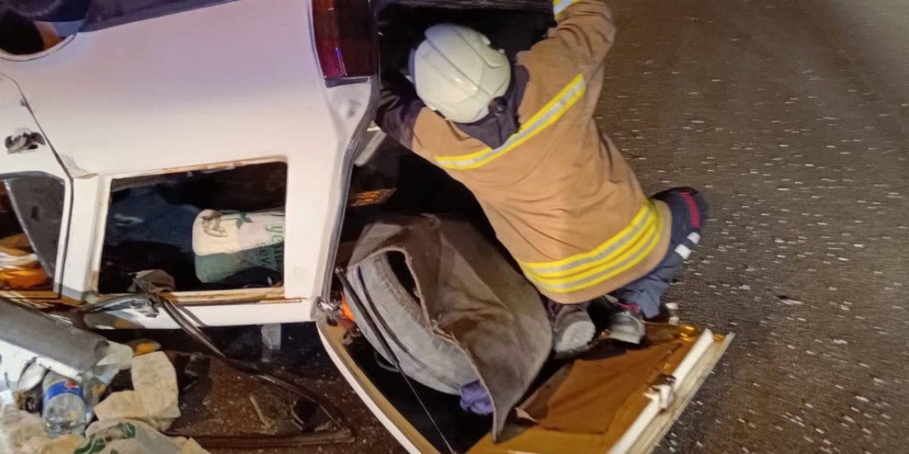 Mardin'de Otomobil Takla Attı: 8 Yaralı