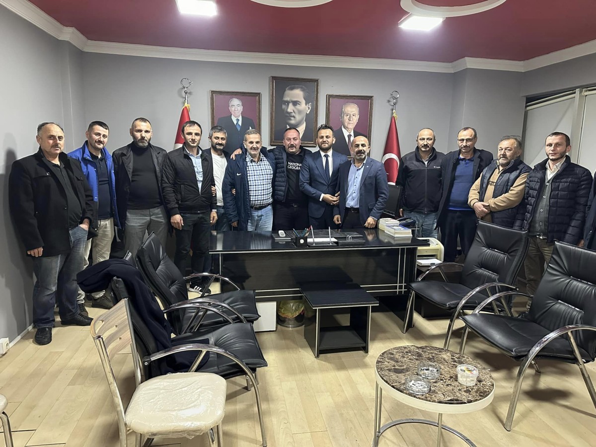 MHP Rize Milletvekili Aday Adayı Karakoyun Kendi İlçesine Konuk Oldu