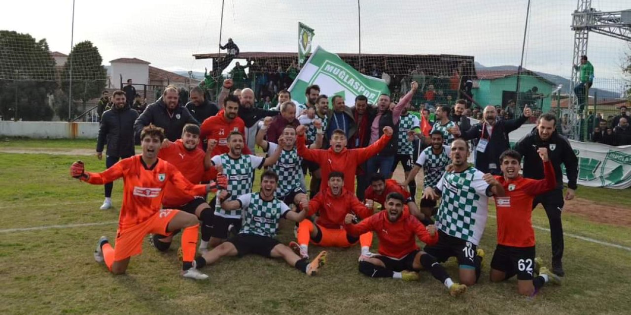 Muğlaspor'da Liderlik Sevinci