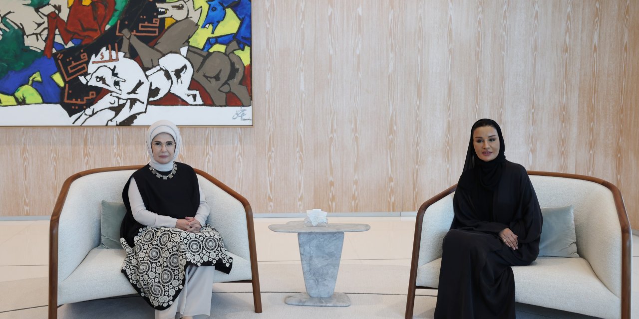 Emine Erdoğan, Katar Vakfı Başkanı Moza İle Görüştü