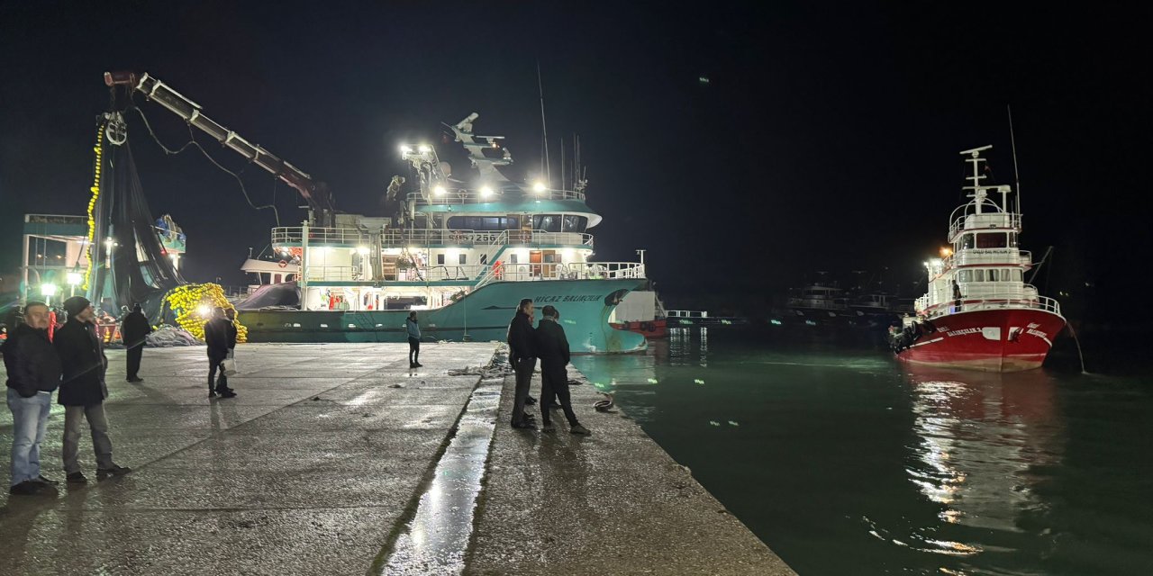 Bartın'da Balıkçılar, 300 Ton Hamsiyle Döndü