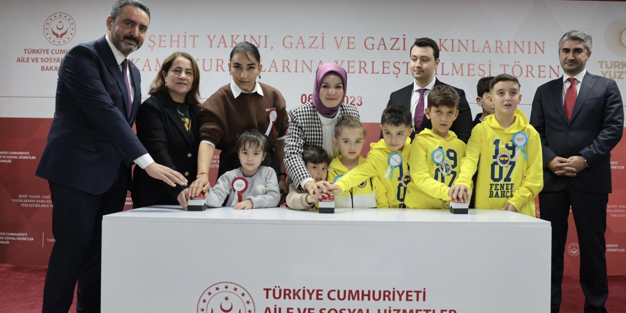 491 Şehit Yakını, Gazi Ve Gazi Yakını Kamuya Atandı