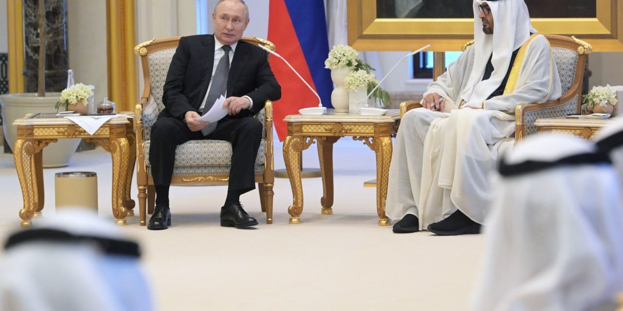 Putin, Bae Devlet Başkanı Nehyan İle Görüştü