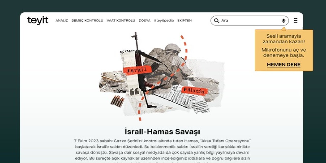 Doğrulama Platformu Teyit’in Arayüzü Yenilendi