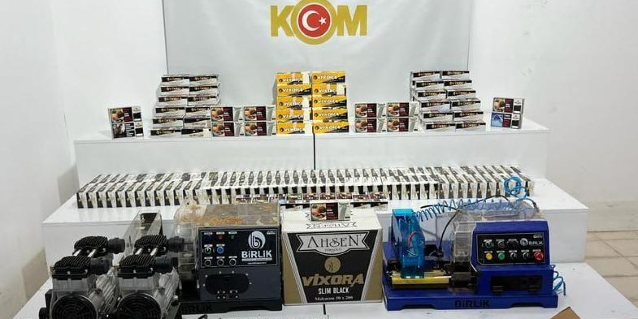 Samsun'da 47 Bin 400 Doldurulmuş Makaron Ele Geçirildi