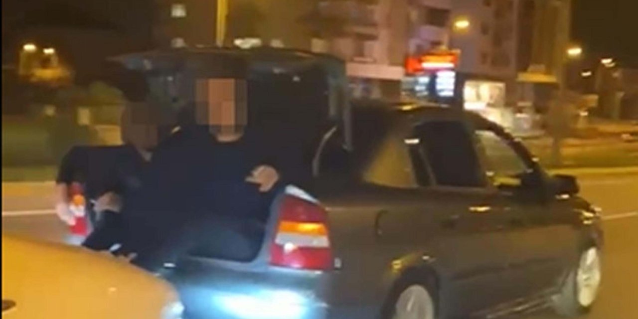 Otomobilin Bagajında Tehlikeli Yolculuğa Ceza