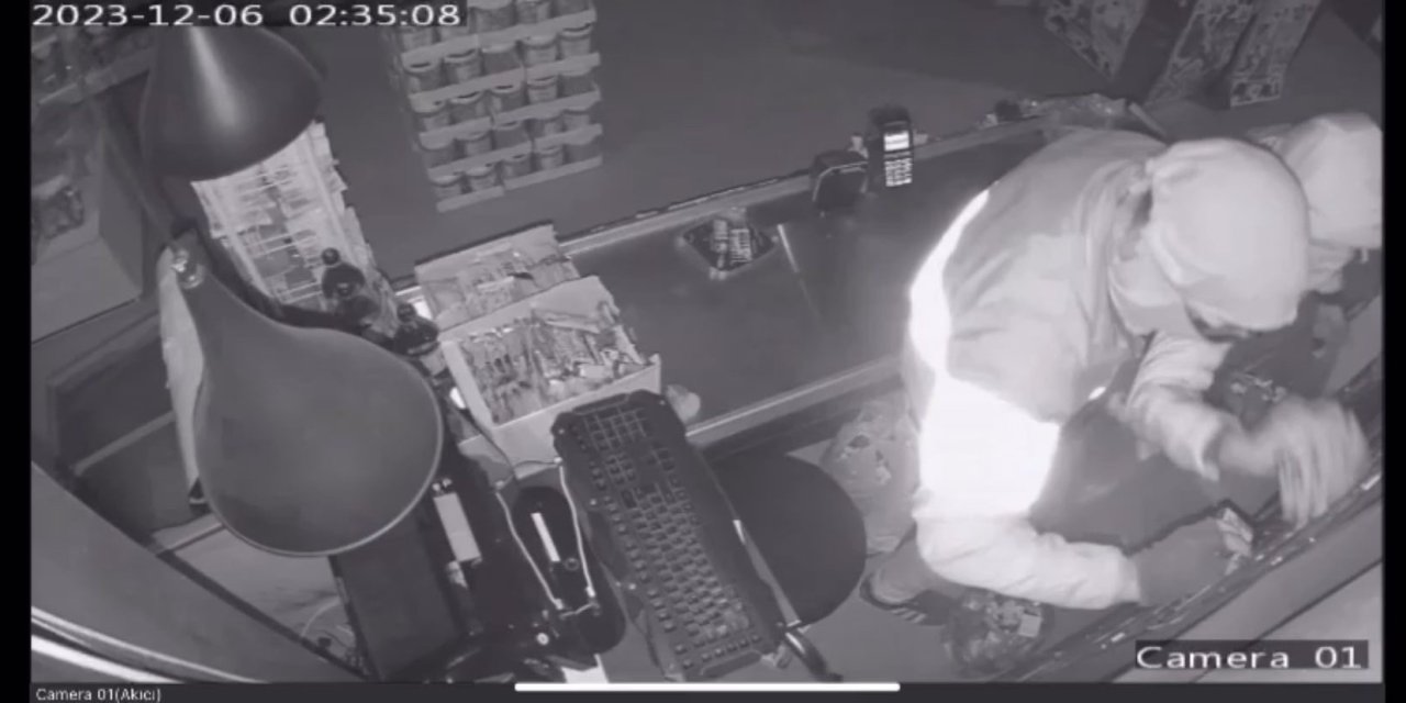 Cezaevinden Çıktıktan Bir Hafta Sonra Hırsızlık Yaptılar; Olay Anı Kamerada