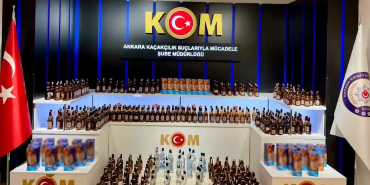 'Çengel-4' Operasyonlarında 25 Bin 603 Litre Kaçak Ve Sahte İçki Ele Geçirildi