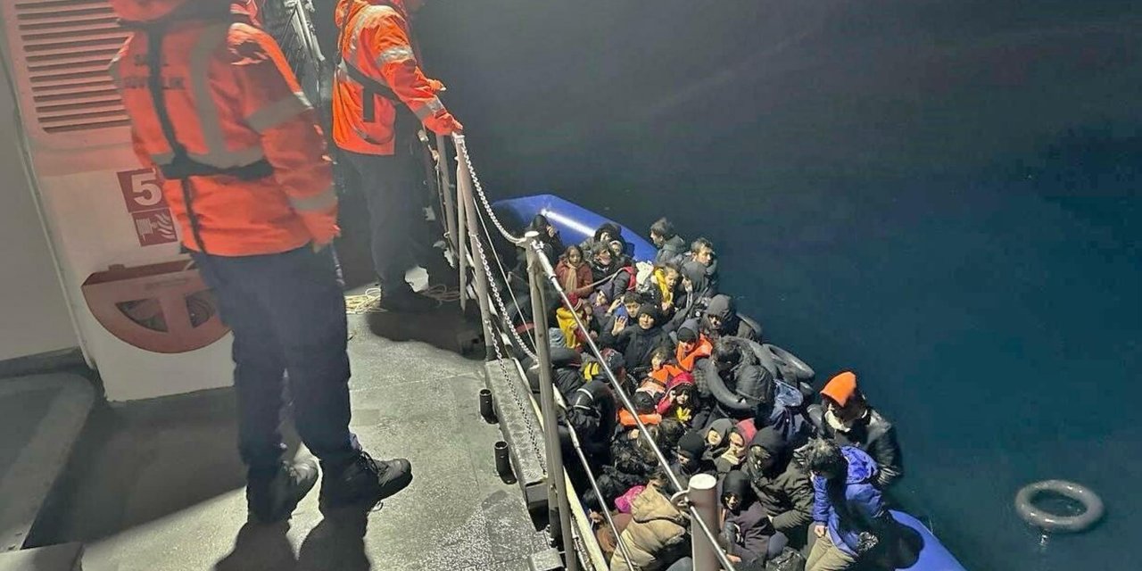 Çanakkale'de 67 Kaçak Göçmen Yakalandı