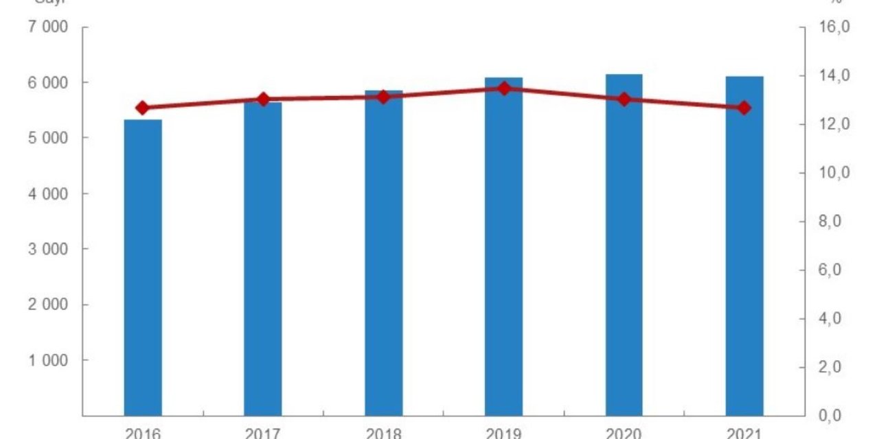 Tüik: 2021 Yılında Yabancı Kontrollü Girişim Sayısı 6 Bin 111 Oldu