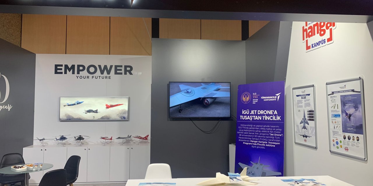 Jet Drone ‘Alaz’ Projesi, Take Off Zirvesi'nde Tanıtıldı