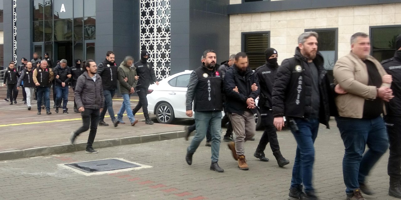 'Hijyen' Operasyonunda 10 Tutuklama