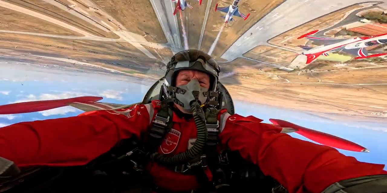 Orgeneral Kadıoğlu, Türk Yıldızları İle Uçtu