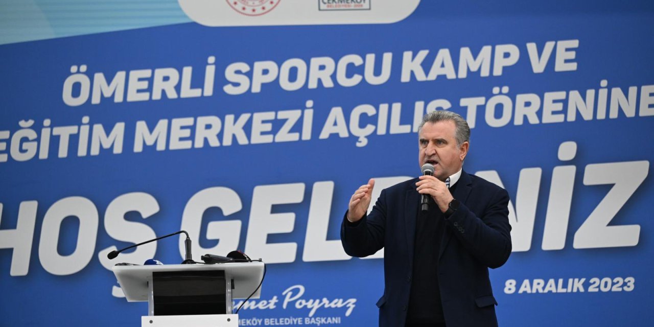 Bakan Bak, Çekmeköy'de Kamp Ve Eğitim Merkezinin Açılışını Yaptı