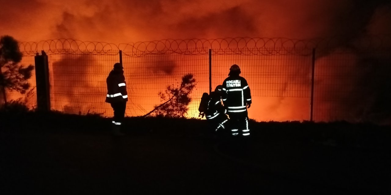 Lojistik Firmasının Deposunda Yangın (2)- Yeniden