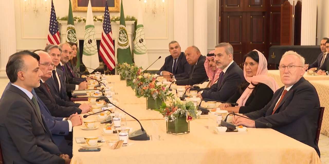 Bakan Fidan Ve Temas Grubu, Blinken İle Bir Araya Geldi