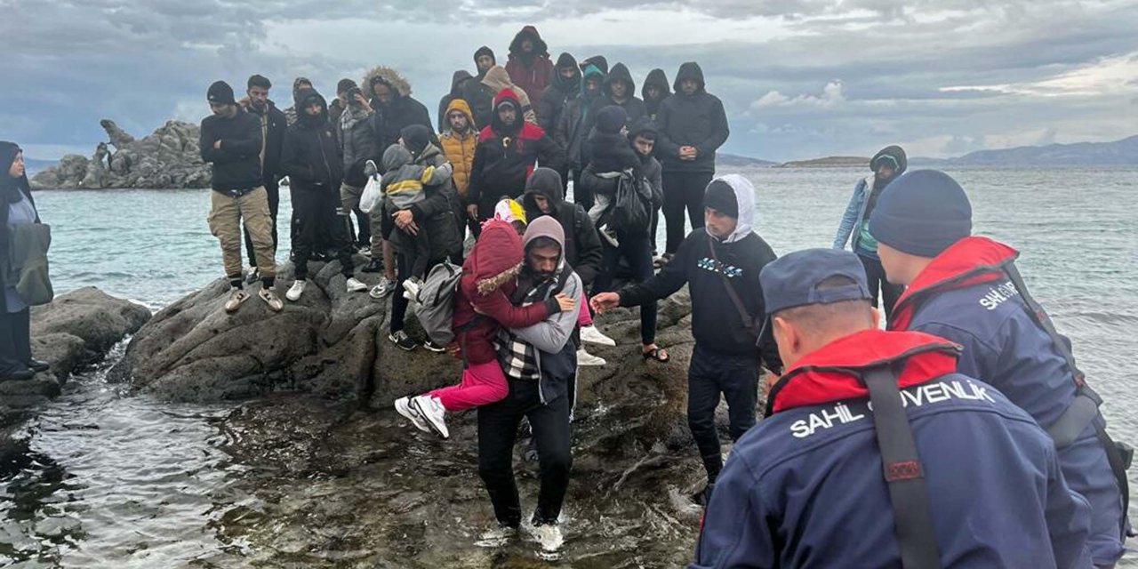 Bodrum’da 66 Kaçak Göçmen Yakalandı, 38 Kaçak Göçmen Kurtarıldı