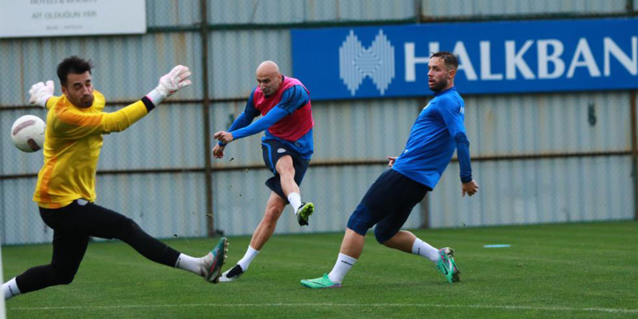 Çaykur Rizespor, MKE Ankaragücü maçı hazırlıklarını tamamladı