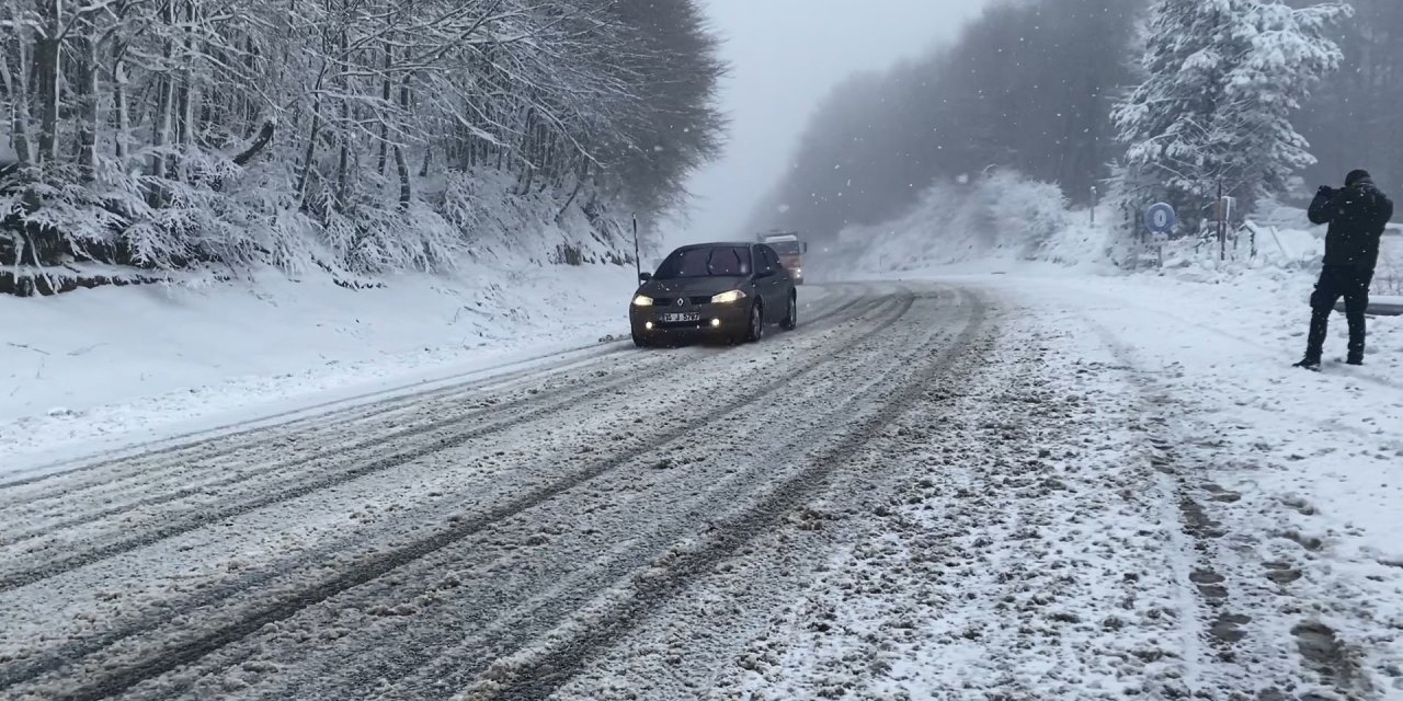 Domaniç’te Kar Yağışı