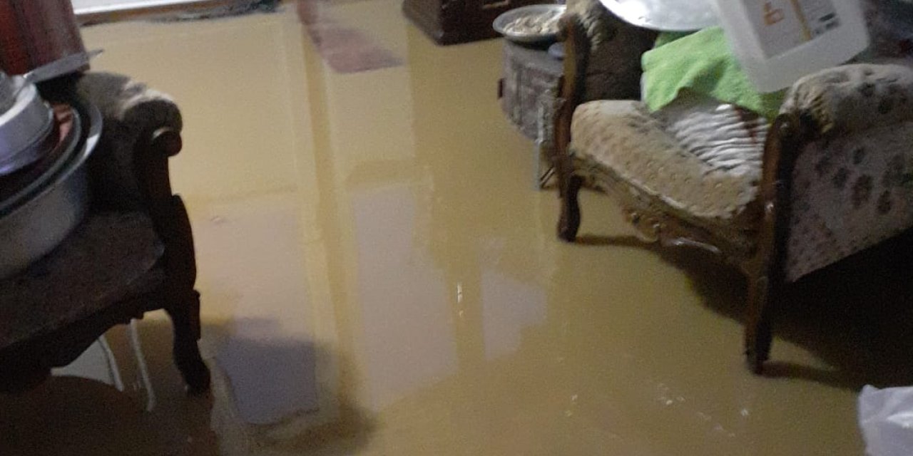 Düzce'de Sağanak; Dereler Taştı, Evleri Su Bastı