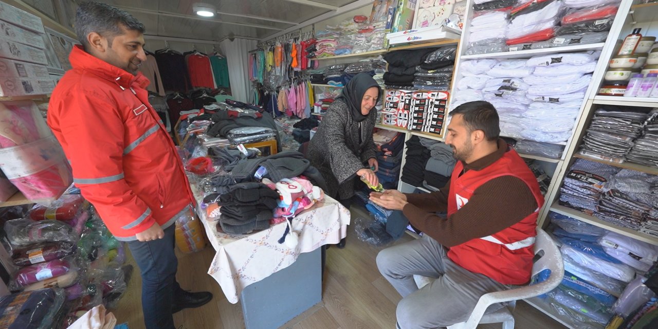 Kızılay’ın Deprem Bölgesindeki Destek Projesi’nden 607 Esnaf Yararlandı