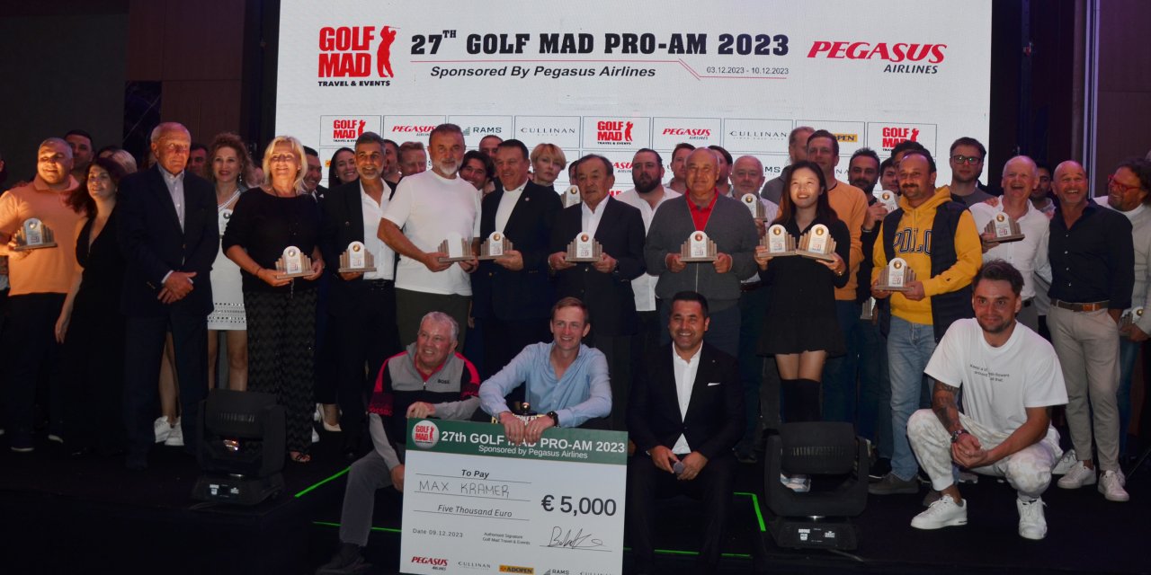27. Golf Mad Golf Turnuvası'nda Şampiyon Max Kramer