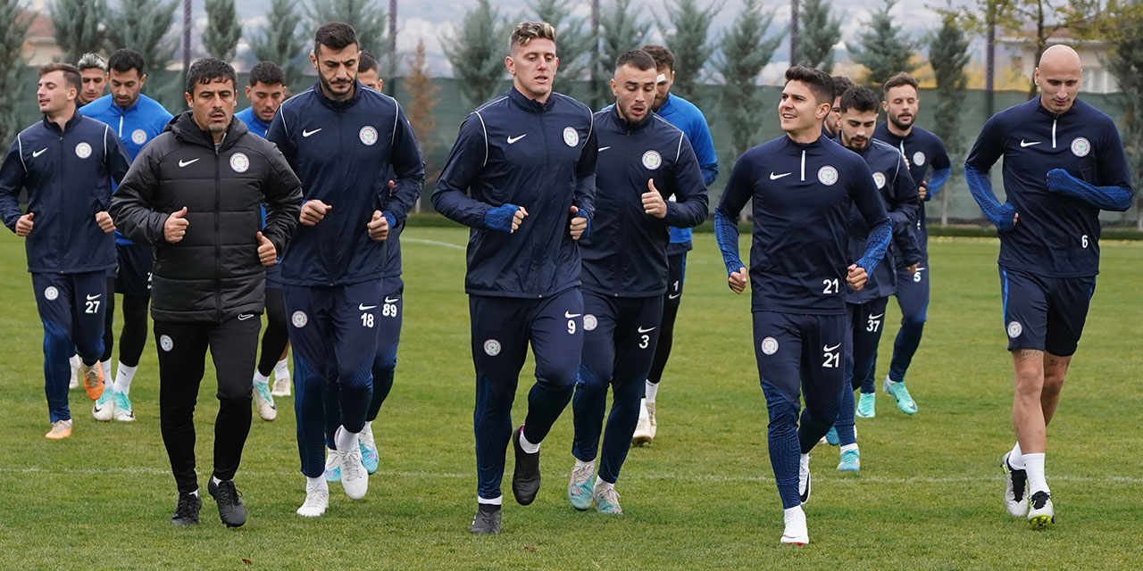 Çaykur Rizespor, MKE Ankaragücü hazırlıklarını Başkent'te tamamladı